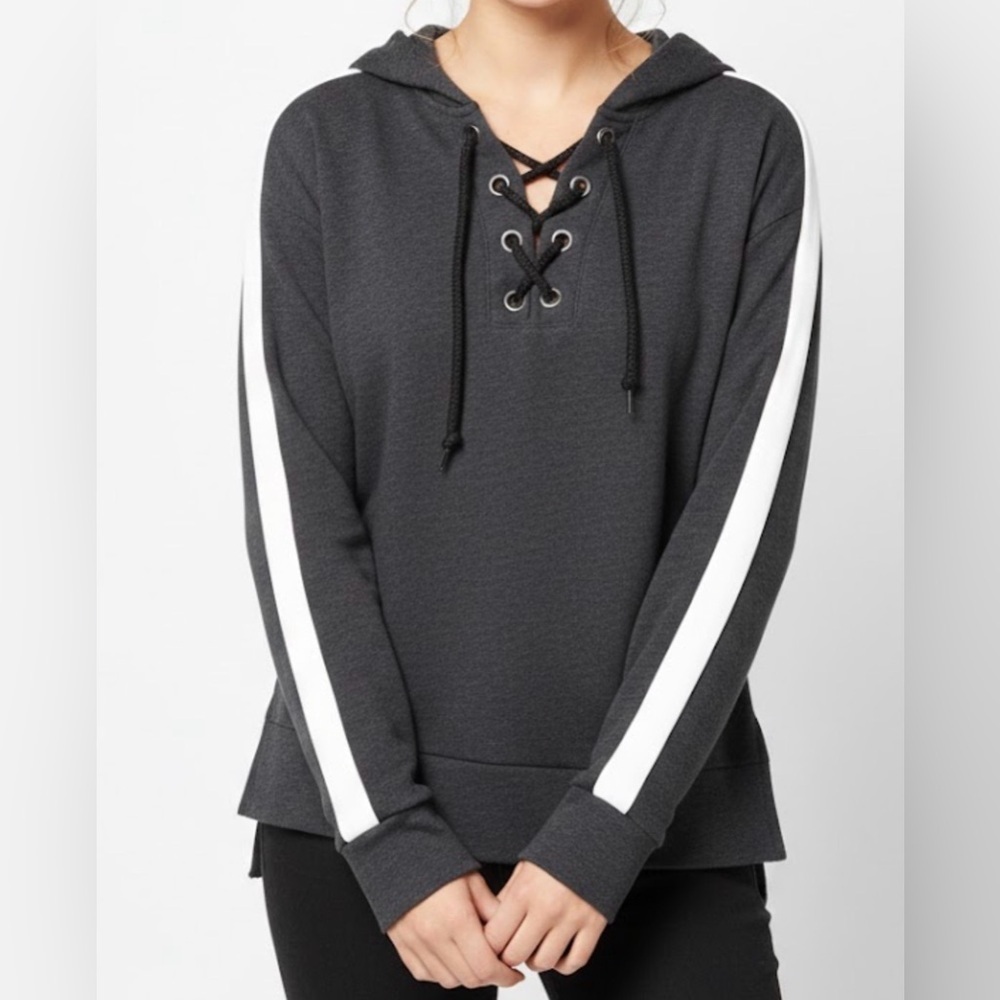 Victoria's Secret Pink Gray Knit Sweater